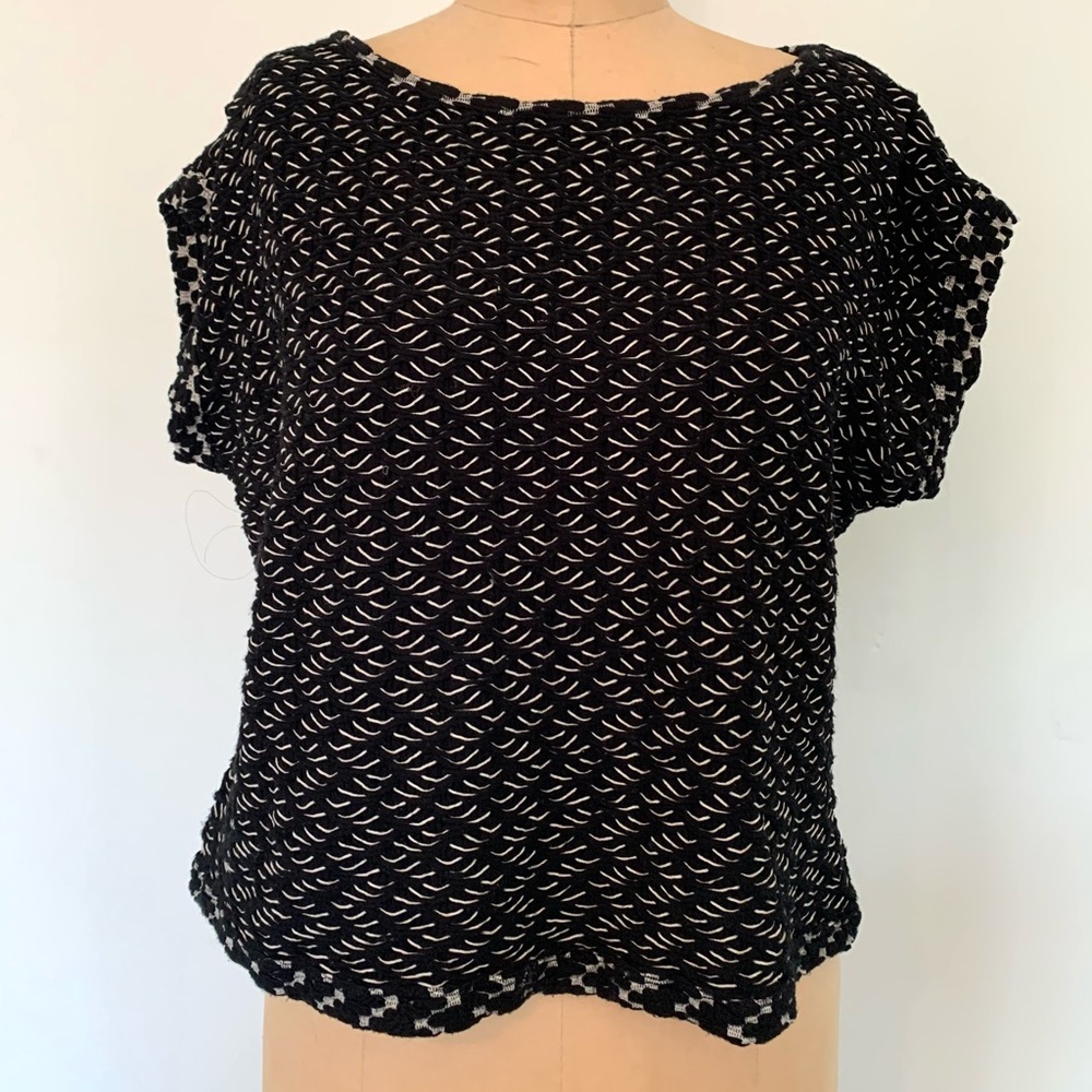 Anthropologie Short Sleeve Knit